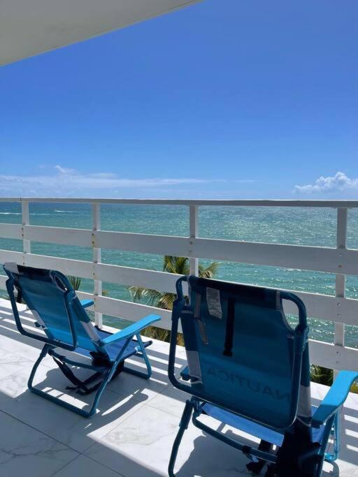Beautiful Ocean Blue Oceanfront Apartment *