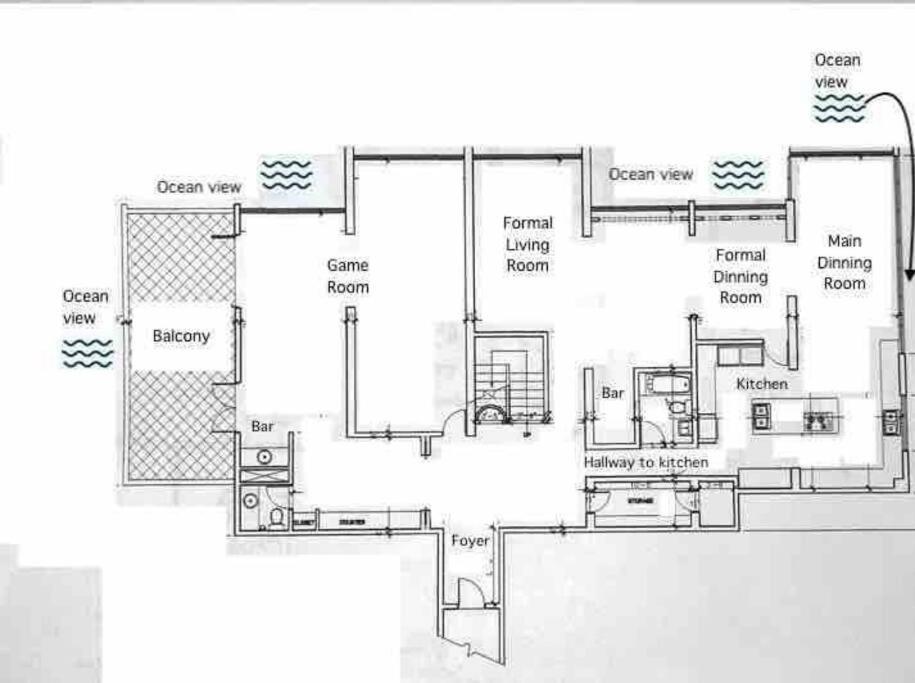 The Penthouse Sju 6bdr+6.5ba Sleep 20 Million$view * San Juan