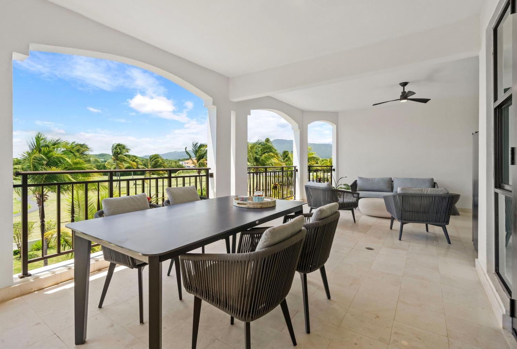 Balcony With & Golf Course Views By Otium Apartment
